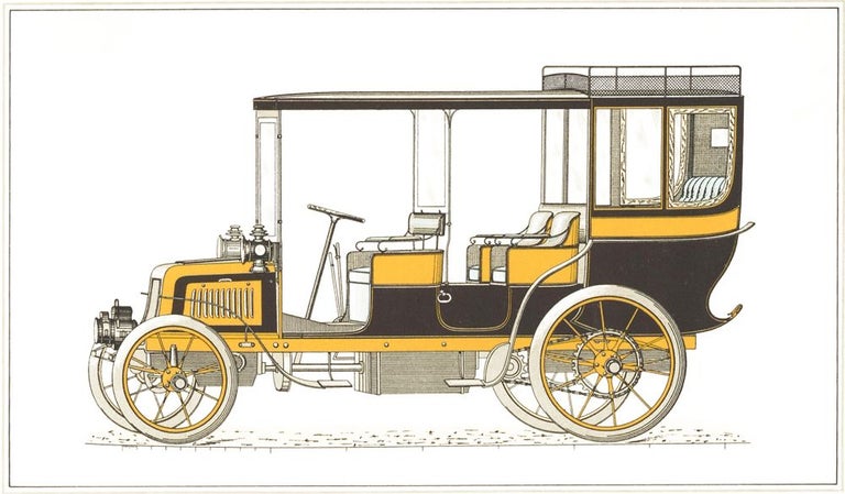 Item nr. 150786 Coupe Limousine. 19th century automobile. unknown.