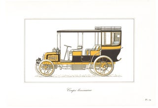 Coupe Limousine. 19th century automobile