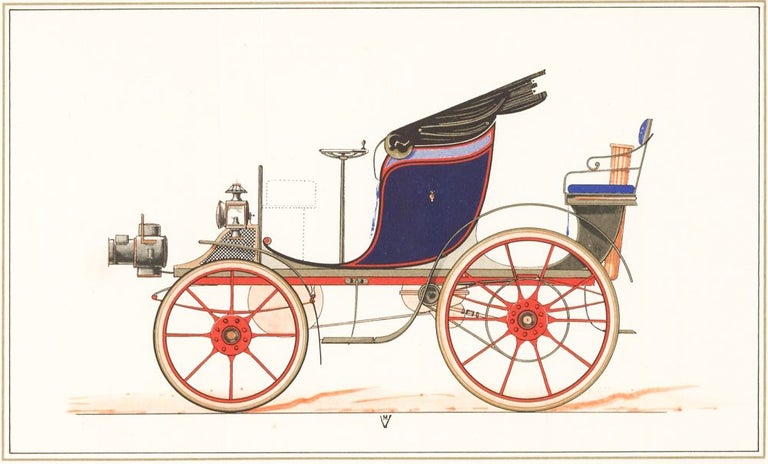 Item nr. 150795 Spider (red). 19th century automobile. unknown.