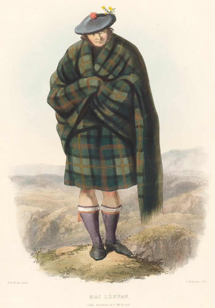 Item nr. 151265 MacLennan Tartan. The Clans of the Scottish Highlands. R. R. McIan.