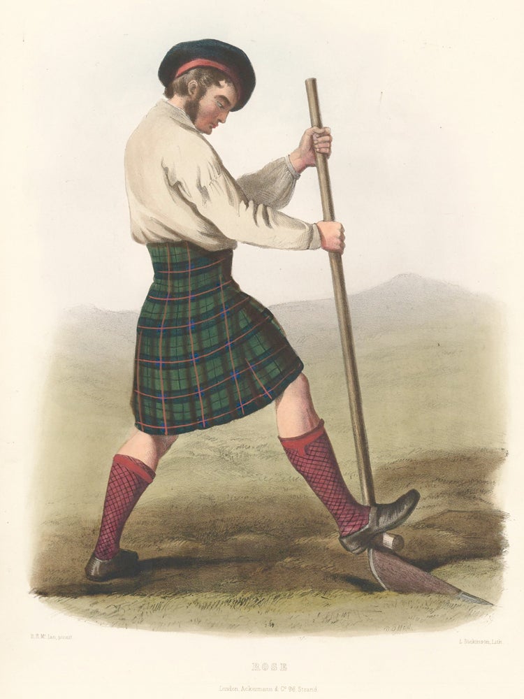 Item nr. 151266 Rose Tartan. The Clans of the Scottish Highlands. R. R. McIan.