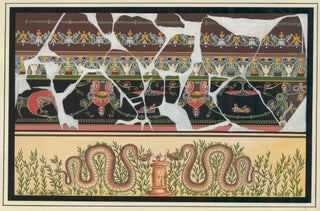 Item nr. 151501 Fractured mural with snakes. Neapolitan School