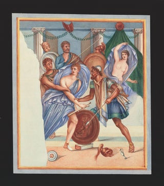 Item nr. 151507 Achilles between Diomedes and Odysseus at Scyros. Neapolitan School