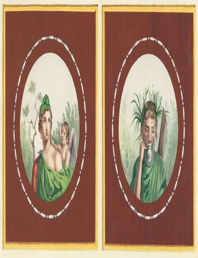 Item nr. 151509 Pair of portraits. Neapolitan School.