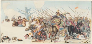 Item nr. 151515 Battle of Issus between Alexander and Darius. Neapolitan School