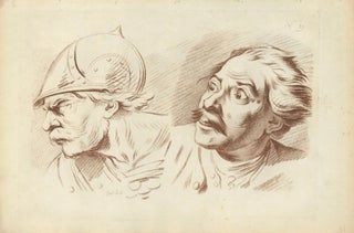 Item nr. 151632 Study of two male heads. Gabriel Smith