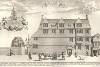 Item nr. 151794 St. Edmund Hall. Oxonia Illustrata. David Loggan