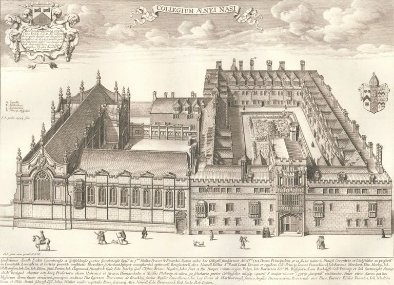 Item nr. 151796 Brasenose College. Oxonia Illustrata. David Loggan.