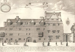 Item nr. 151797 Magdalen College Hall. Oxonia Illustrata. David Loggan