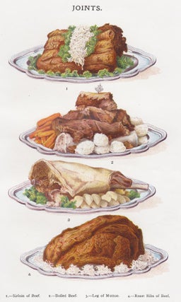 Item nr. 152077 Joints (Beef and Mutton). Mrs. Beeton's Book of Household Management. Isabella...