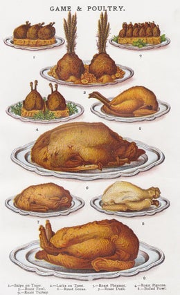 Item nr. 152095 Game and Poultry. Mrs. Beeton's Book of Household Management. Isabella Beeton