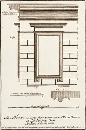 Item nr. 152128 Altra Finestra del terzo piano parimente nell' Ale del Palazzo del Sig. Cardinale...