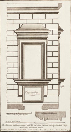 Item nr. 152130 Altra Finestra del Piano terreno nell' Ale del detto Palazzo del Sig. Cardinale...