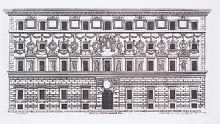 Palazzo Fabricato dal Cardinale Capodiferro. Palazzi di Roma de Piu Celebri Architetti.