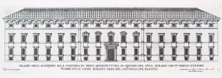 Item nr. 152158 Palazzo delli SS Cornari Alla Fontana di Trevi... Palazzi di Roma de Piu Celebri...