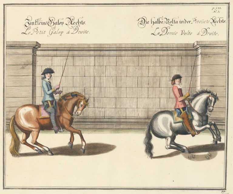 Item nr. 152280 Plate 44. Le Petit Galop a Droite. William of Newcastle, Newcastle.