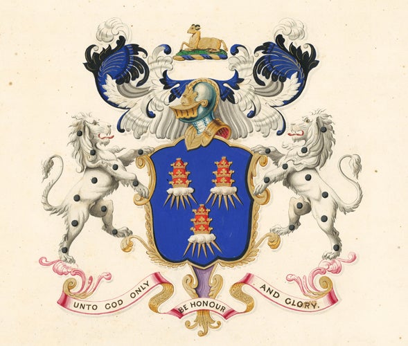 Item nr. 152416 Arms of The Worshipful Company of Drapers. English School.
