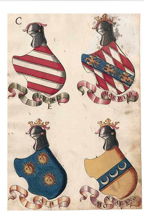 Item nr. 152420 Pl. 147. Italian Family Coats of Arms. Italian School.