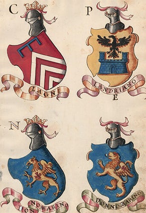 Pl. 84. Italian Family Coats of Arms.