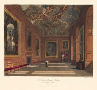 Item nr. 152468 Queen's Presence Chamber, Windsor Castle. The History of the Royal Residences. W....