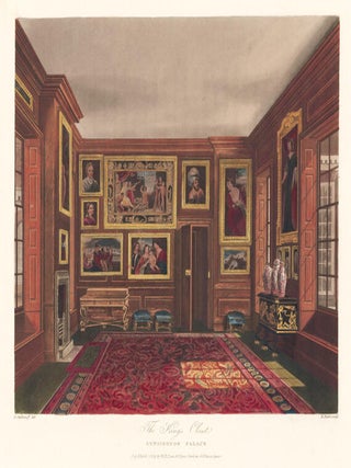 Item nr. 152500 King's Closet, Kensington Palace. The History of the Royal Residences. W. H Pyne,...