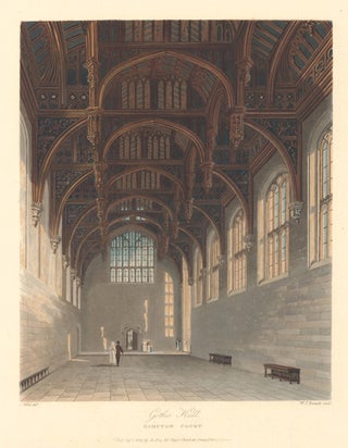Item nr. 152507 Gothic Hall, Hampton Court Palace. The History of the Royal Residences. W. H....