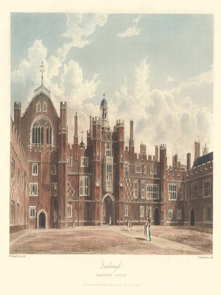Item nr. 152510 Quadrangle, Hampton Court Palace. The History of the Royal Residences. W. H Pyne,...