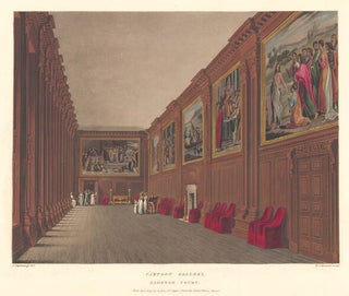 Item nr. 152514 Cartoon Gallery, Hampton Court Palace. The History of the Royal Residences. W. H...