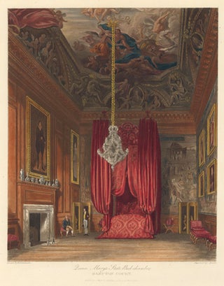 Item nr. 152515 Queen Mary's State Bed-chamber, Hampton Court Palace. The History of the Royal...