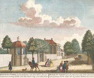 Item nr. 152552 Bosch-En-Vaert, de Lustplaetz van den Heere Davi Leeuw van Lennep Dirks. Het...