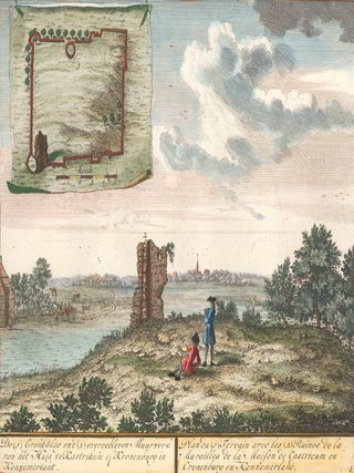 Item nr. 152567 Des Grontslag ent, overgebleven Muurwerk van het Huis te Kastrikum. Het...
