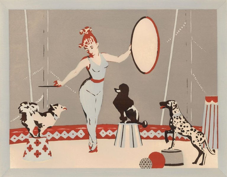 Item nr. 153126 Dog Circus. Andrée Ruellan.