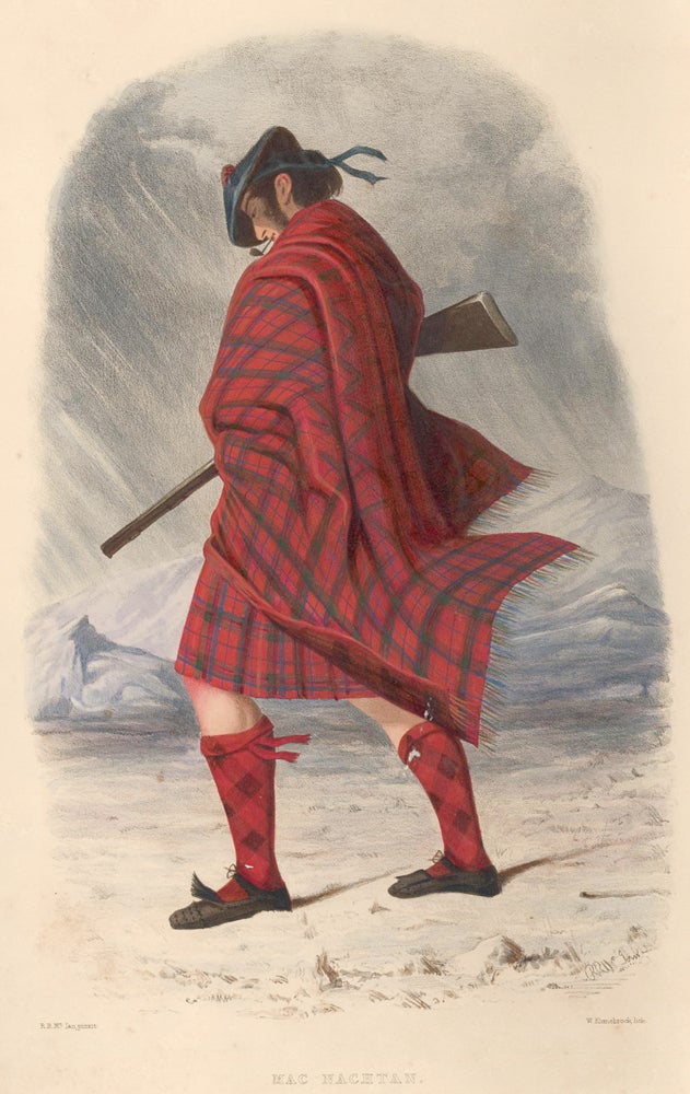 Item nr. 153362 Mac Nachtan. The Clans of the Scottish Highlands. R. R. McIan.