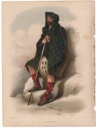 Item nr. 153386 Davidson. The Clans of the Scottish Highlands. R. R. McIan