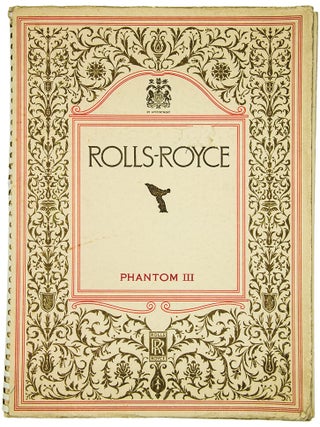 Item nr. 153712 Rolls-Royce, Phantom III. ROLLS-ROYCE LIMITED