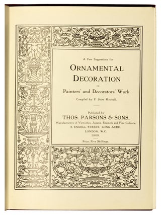 A Few Suggestions for Ornamental Decoration