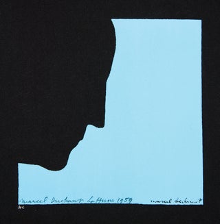 Poster after " Self Portrait in Profile."
