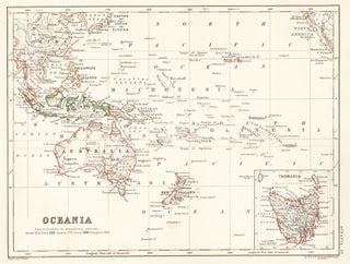 Item nr. 154042 Oceania. The Cabinet Atlas of the World. Alexander Keith Johnston