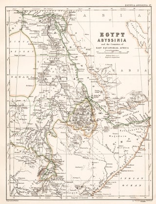Item nr. 154049 Egypt. The Cabinet Atlas of the World. Alexander Keith Johnston