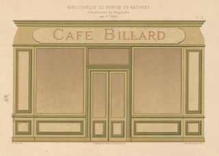 Item nr. 154259 Cafe Billiard. Devantures de Magazins. H. Gruz