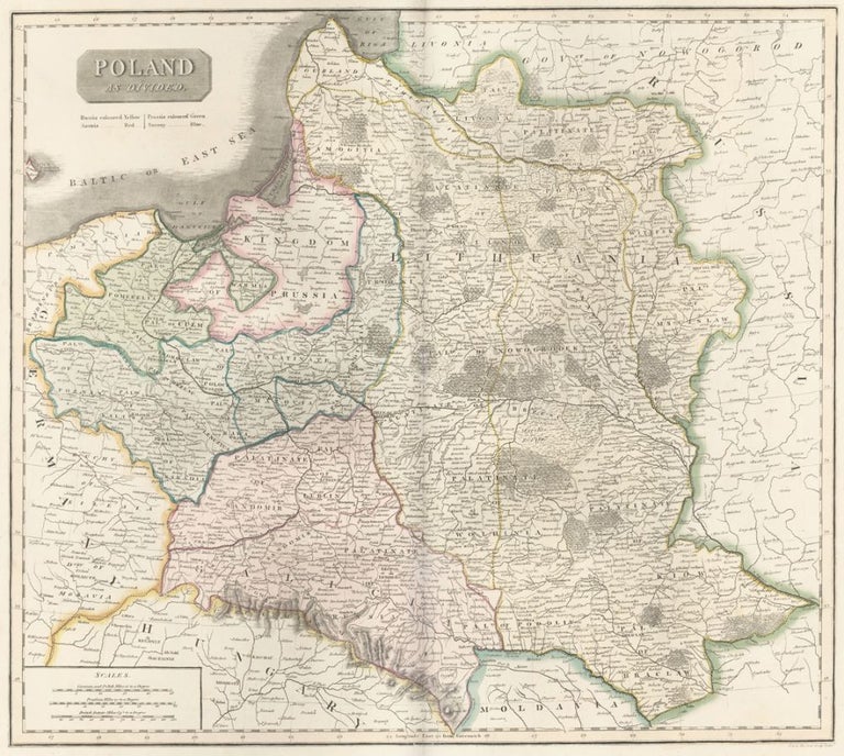 Item nr. 154513 Poland. The New General Atlas. John Thomson.