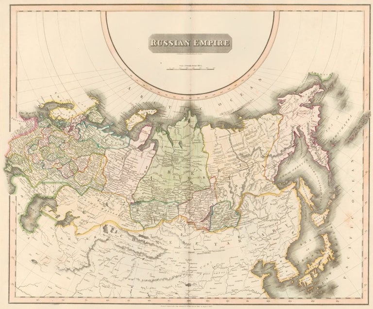 Item nr. 154518 Russian Empire. The New General Atlas. John Thomson.