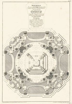 Item nr. 155307 Plate II: Monumentum el agnatis Austriae. Architetture e prospettive. Giuseppe...