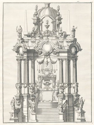 Item nr. 155311 Plate IV. Architetture e prospettive. Giuseppe Galli Bibiena