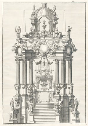 Item nr. 155311 Plate IV. Architetture e prospettive. Giuseppe Galli Bibiena