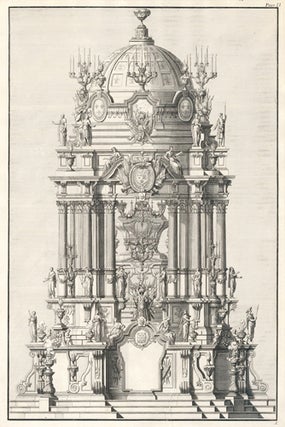 Item nr. 155313 Plate II. Architetture e prospettive. Giuseppe Galli Bibiena