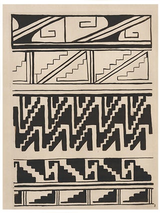 Prehistoric Pottery Designs. American Indian Designs.