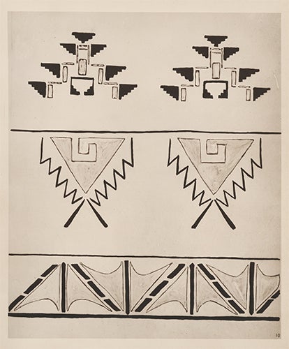 Triangular Designs. American Indian Designs | Inez B. Westlake