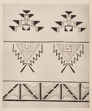 Triangular Designs. American Indian Designs.