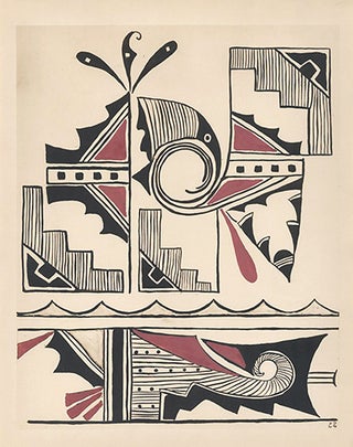 Item nr. 155584 Zuni Design. American Indian Designs. Inez B. Westlake